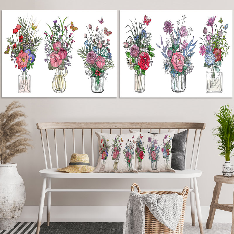 Ensemble de 2 toiles tendues, H 30 po x l 80 po x P 1,5 po