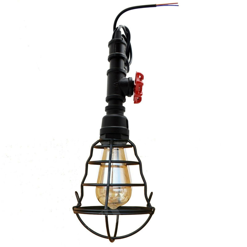 Lufkin 1 - Light Black Bulb Pendant