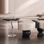 Table basse créative personnalisée de style crème