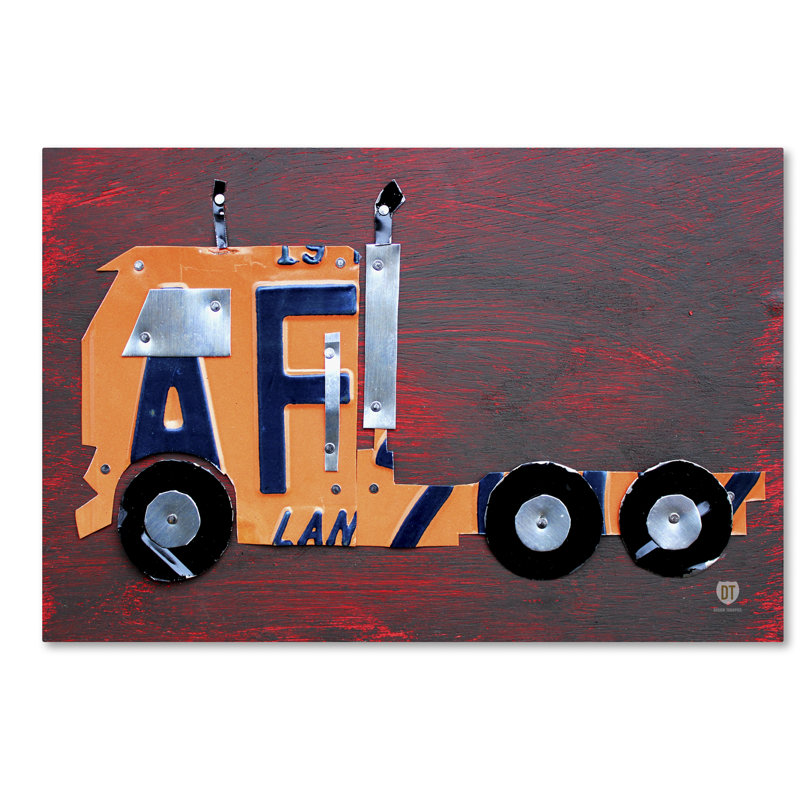 Art sur toile design turnpike Staci, H 22 po x l 32 po x P 2 po