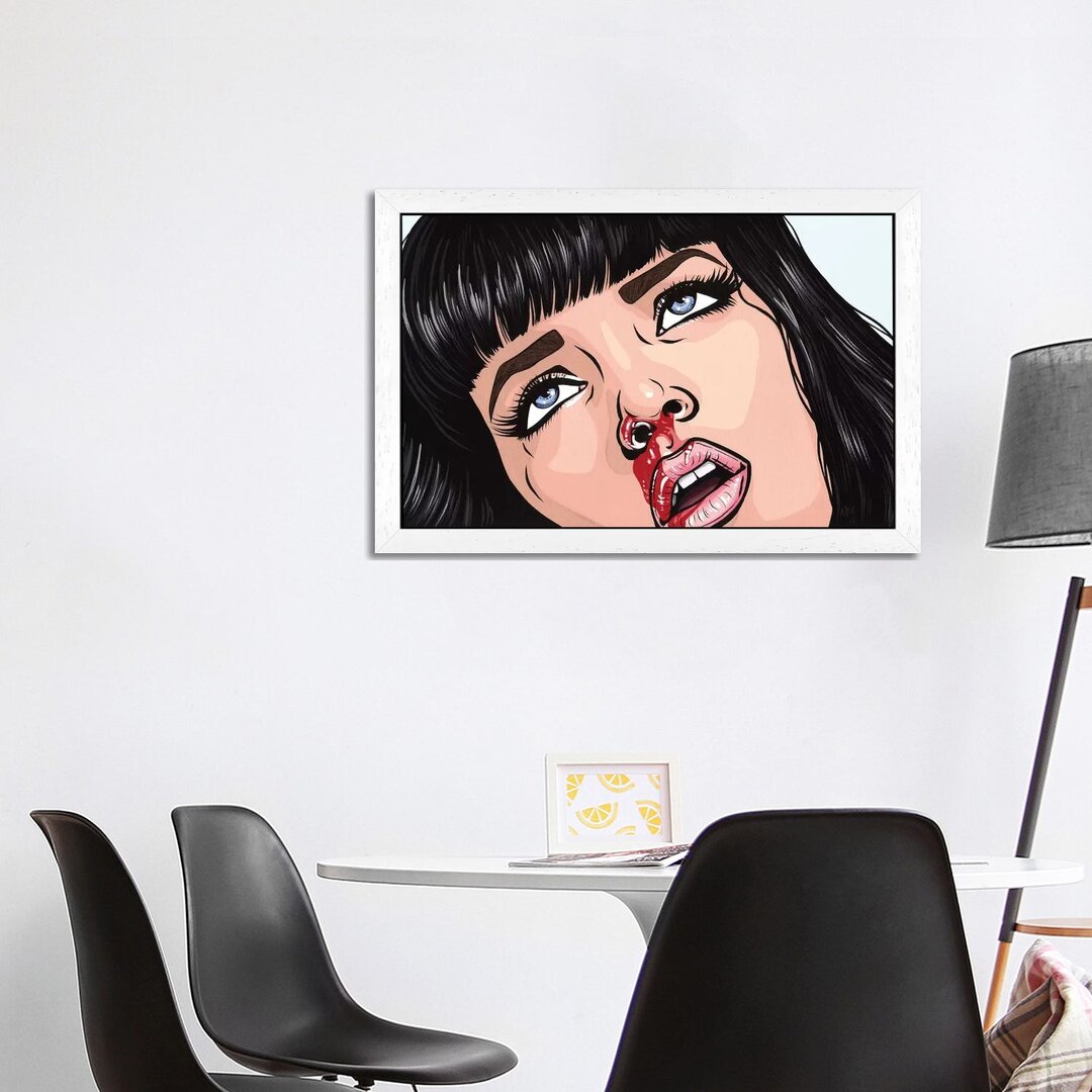 Leinwandbild Mia Wallace von Allyson Gutchell