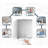 C-Fold/Multi-Fold Paper Towel Dispenser and Soap Dispenser Bundle-87104359