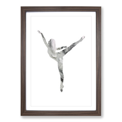 Painted Dancer - Picture Frame Graphic Art