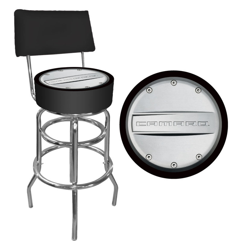 Swivel Upholstered Counter Stool