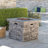 30" Outdoor Square Mgo Propane Fire Pit - 40,000 BTU