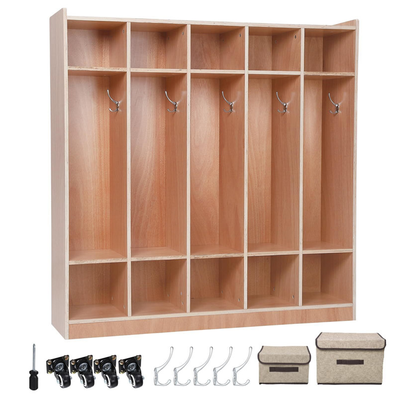 Taiton Solid + Manufactured Wood Cubby