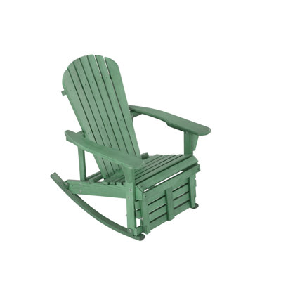 Chaise Adirondack en bois massif Tulare