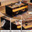 Pedestal Coffee Table with Storage-889033083