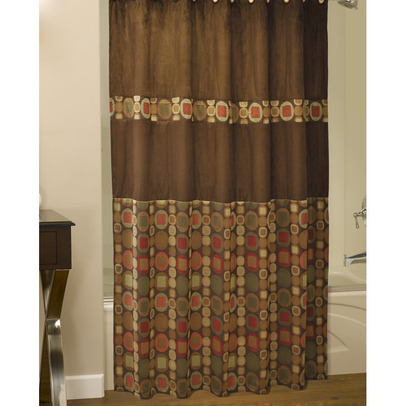 Ivy Hill Geometric Shower Curtain