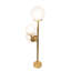 44" High Bola 3 Light Bar Top Lamp