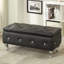1pc Glam 38 Es Banc de rangement avec repose-pieds capitonné-266829365