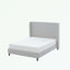 King size Boucle bed with High Headboard-1166660174