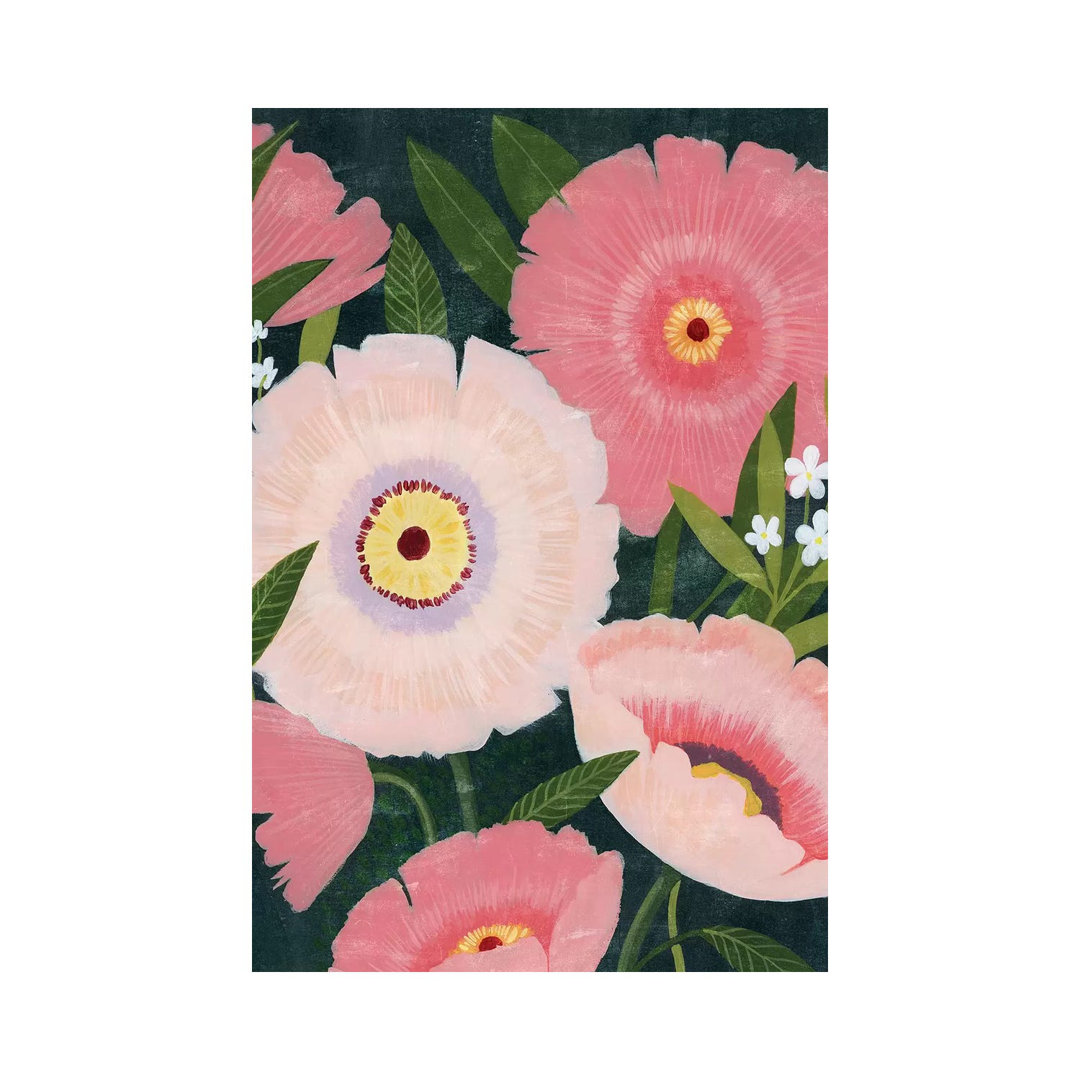 Nighttime Blooms II by Grace Popp - Wrapped Canvas Gallery-Wrapped Canvas GiclÃ©e