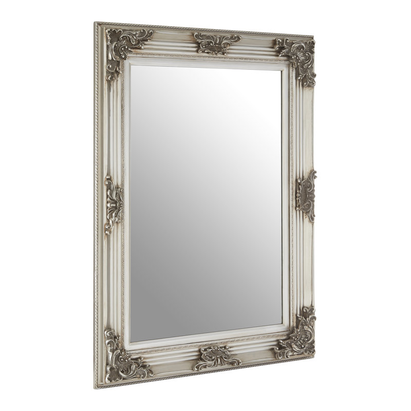 Drane Flat Wall Mirror, Silver