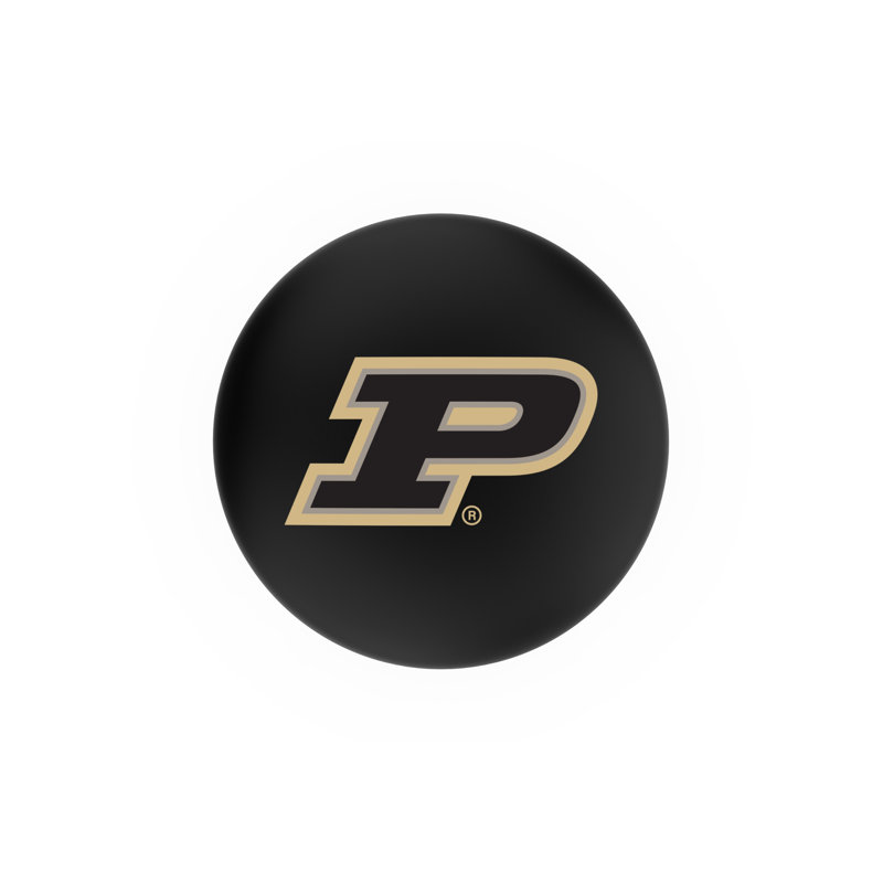 Tabouret de bar pivotant de 30 po NCAA, Ride noire, Purdue