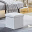 Repose-pieds en cuir Hattiesville-810669725