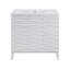 Meuble-lavabo blanc Cascade