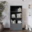 Milette 122 cm H x 60 cm W Standard Bookcase-345879061