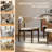 Mid-Century Modern Wood Dining Chairs, Upholstered Wood Dining Chair Side Chair, Fully Assembled-1644979565-1644979567