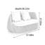 Brink 57.08 d'extérieur avec coussins Sunbrella® Brelin