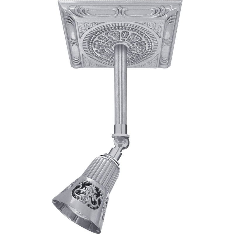 Fluellen Semi Flush Mount, Bright Chrome