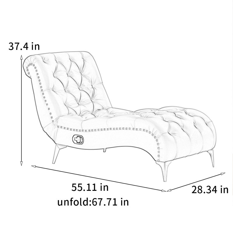 Multi-functional comfortable chair, Orange