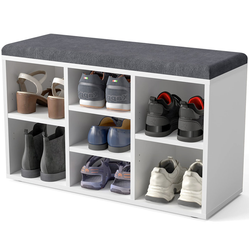 9 Pair Shoe Storage Bench