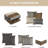 Caval 10 Piece Jacquard Comforter Set-1439360323-1467241664