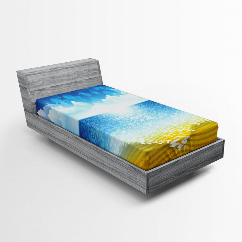 Microfiber Fitted Sheet, Twin Fitted Sheet