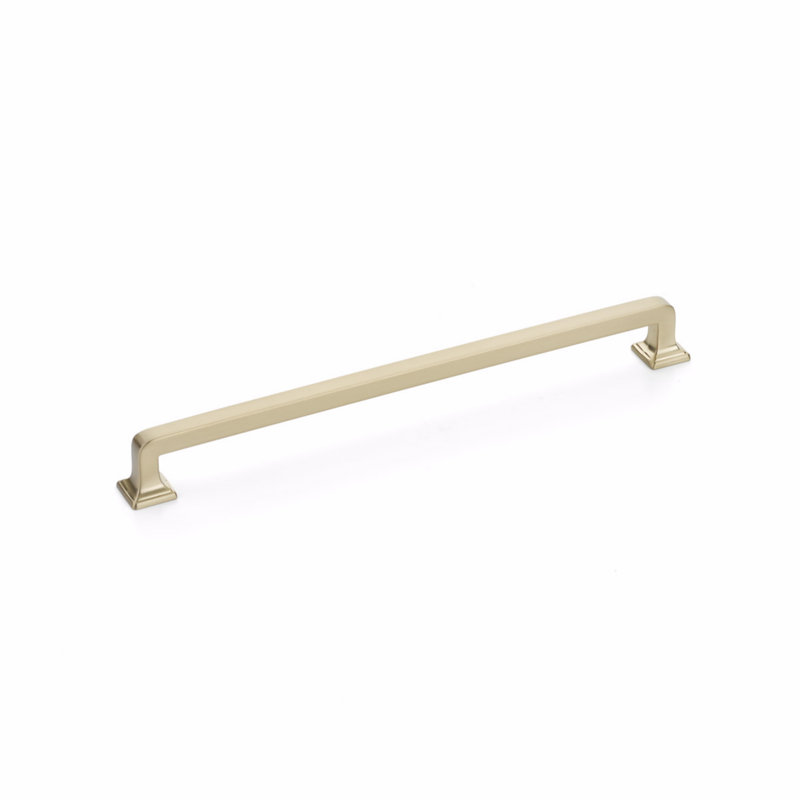 Menlo Park Appliance Pull, Signature Satin Brass