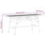 Derenzo Steel Outdoor Bench
