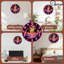Horloge murale Neon Sunset Beach