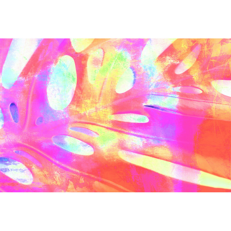 Summer Cheerfulness I by Eva Bane - Painting, Black Floater Framed, 30cm H x 46cm W