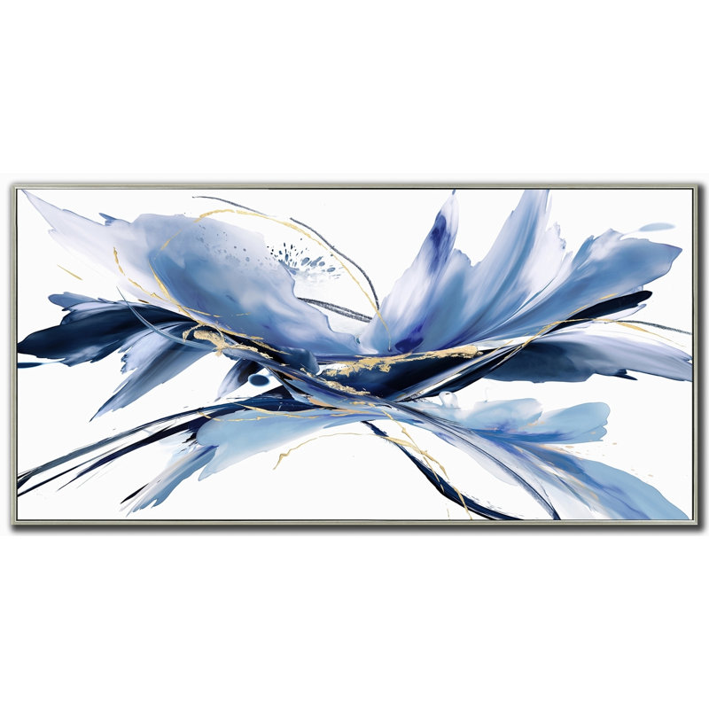 Iris, art mural sur toile