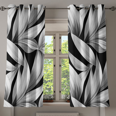 Fejzo Semi Sheer Curtain Pair