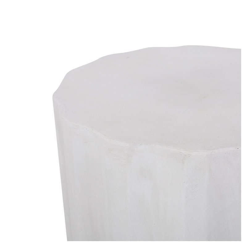 Outdoor Lightweight Concrete Side Table