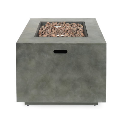 50,000 Square Iron Fire Pit - , Rust-, Matte Finish Allure Fireplace, 50000 Rust- Build, Grace