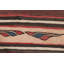 Vintage Azerbaijani Kilim With Beige-Brown And Red Stripes - Rug & Kilim