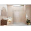 Eclipse 64 - 68 po. X 78 po. Porte de douche coulissante entièrement sans cadre-47972007
