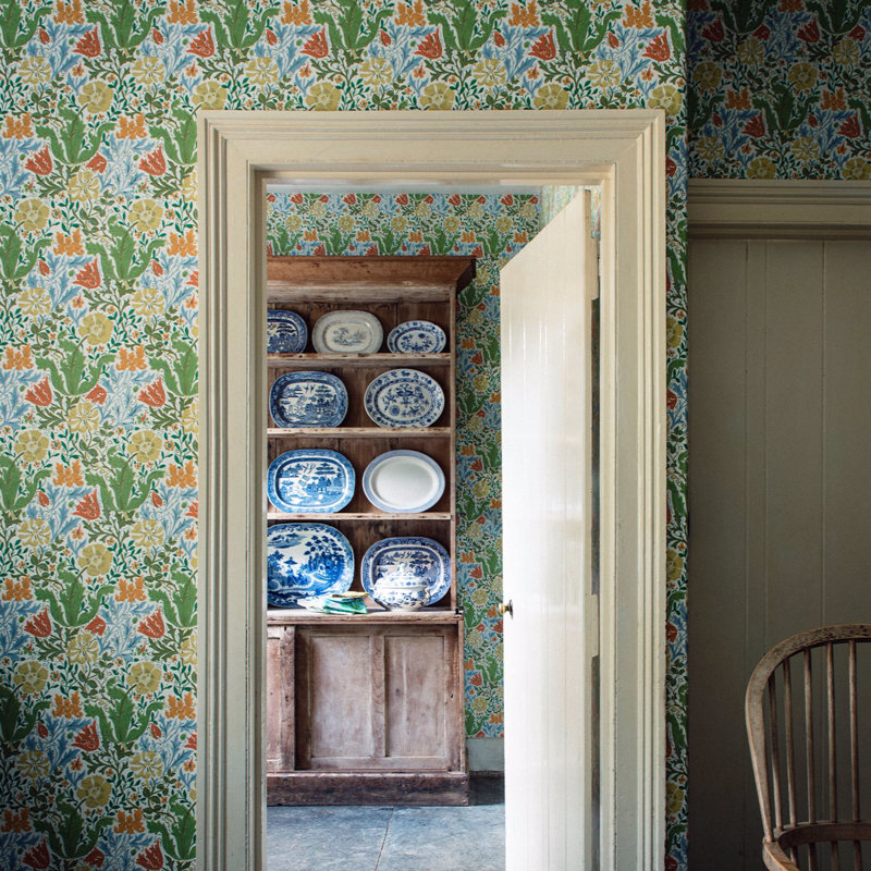 Compton 10.05m x 52cm Matte Wallpaper Roll, Multicolour