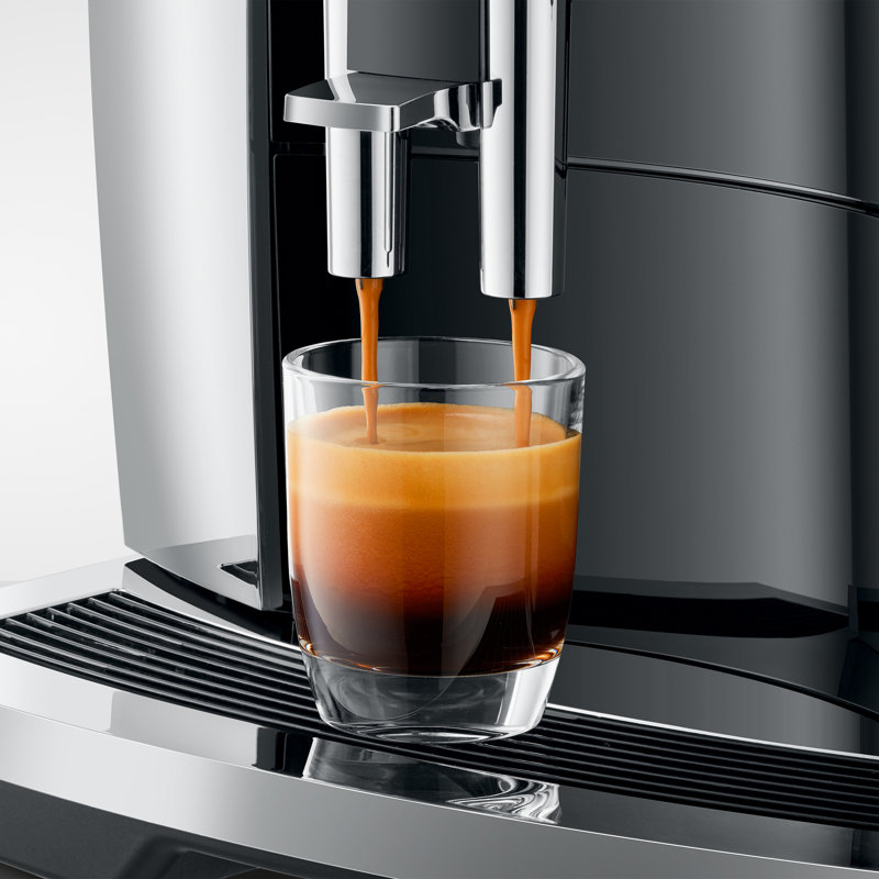 Jura E8 Fully Automatic Coffee & Espresso Machine, Chrome