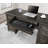 Solid Hardwood and Oak Veneer Desk