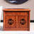 8 Pair Solid Wood Shoe Storage Cabinet