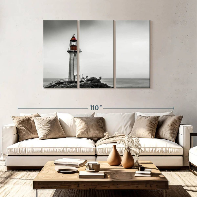 Phare Aletra BW Whytecliff Park, H 48 po x l 74 po