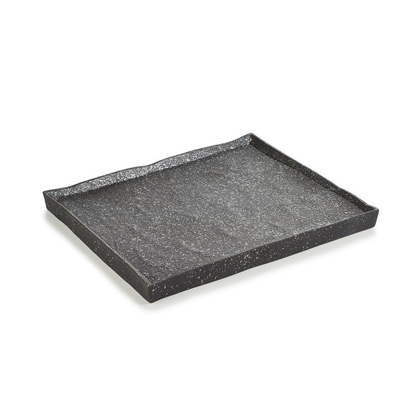 Solstice 8.25'' Handmade Ceramic Salad/Dessert Plate, Cosmos Platinum