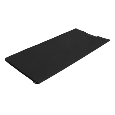 Couverture de sauna infrarouge 73 po x 35 po, sac de sauna portable en cuir de polyuréthane, chauffage uniforme pour le bien-être et le confort de la maison, température et minuterie réglables, enveloppe chauffante pour le corps entier avec insert de serviette, sac de transport, noir