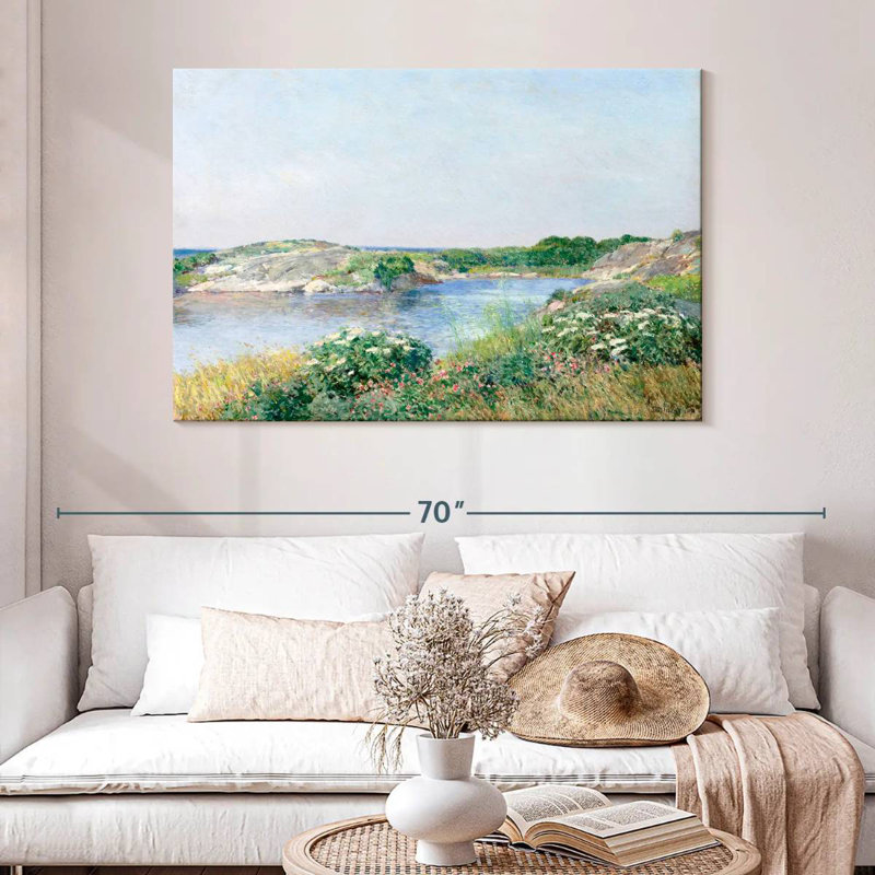 Alvord The Little Pond Appledore, 32" H x 48" W