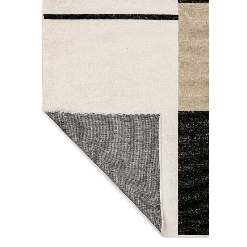 Abstract Panes Area Rug, Rectangle 6'7" x 8'3"