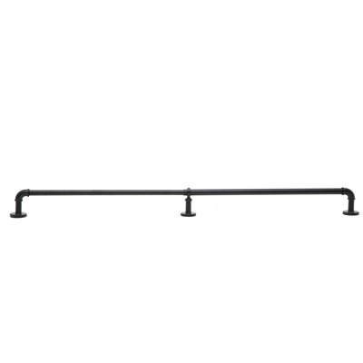 DeRuyter Stainless Steel Adjustable Single Curtain Rod