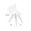 Chaise d'appoint en métal Nace